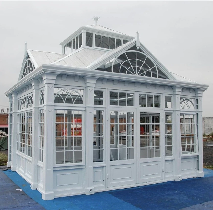 YUANJU Wedding Decoration Large metal Gazebo wrought iron garden gazebo large garden gazebos wrought iron greenhouse for sale