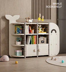 Plastic Cupboard Toys Storage Kids Book Shelf Clothes Children Cabinets