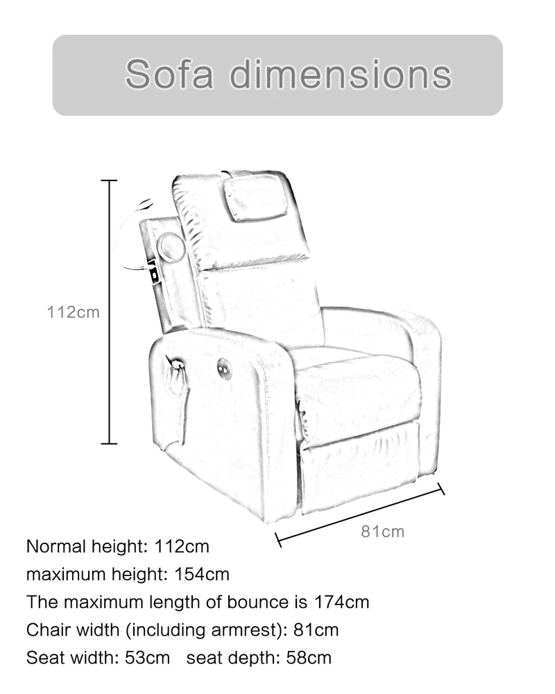 Furniture Manufacturer Home Theater Seating Lazy Boy Chair Recliner Sofa