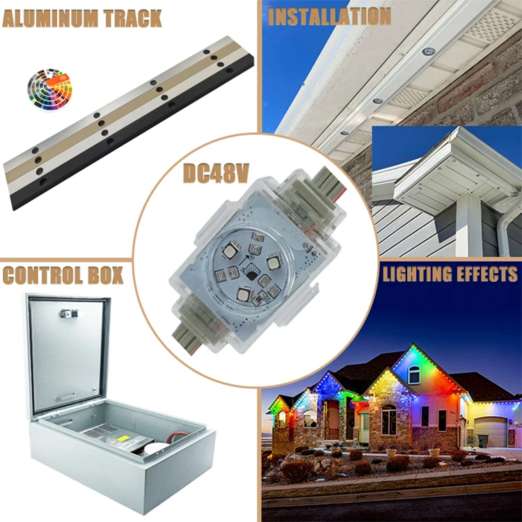 Twinklight High Quality Material Cheap Permanent Led Christmas Lights