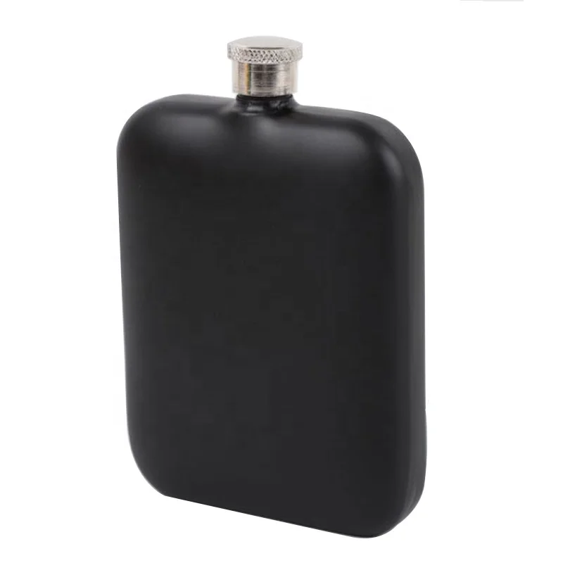 Hot Selling Square Shape Flasks liquor Hip Stainless Steel 6oz 180ml Whisky Hip Flask Water Bottle