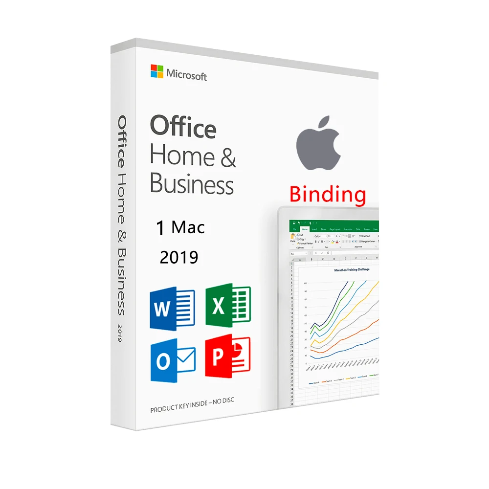 Высококачественный офисный 2019 домашний и деловой цифровой ключ только для Mac связывающий офис