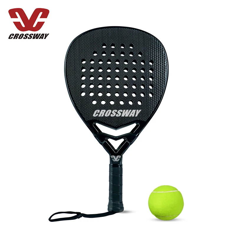 2021 Custom logo Beach Tennis Paddle Racket Raqueta De 18k racket padel
