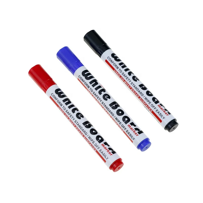 BECOL Hot Sale Dry Erase Fine Tip Whiteboard Marker Custom Non Toxic Multicolor Whiteboard Marker Pen Set for Children