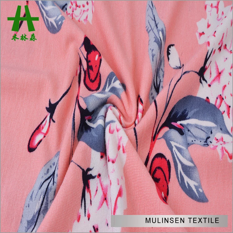 
Ткань Mulinsen OE с принтом 94% вискоза 6% эластан 