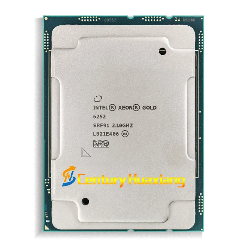 server processor SRF91 24 Core 2.1GHz 35.75MB 150W  Intel Xeon Gold 6252 Processor Server CPU