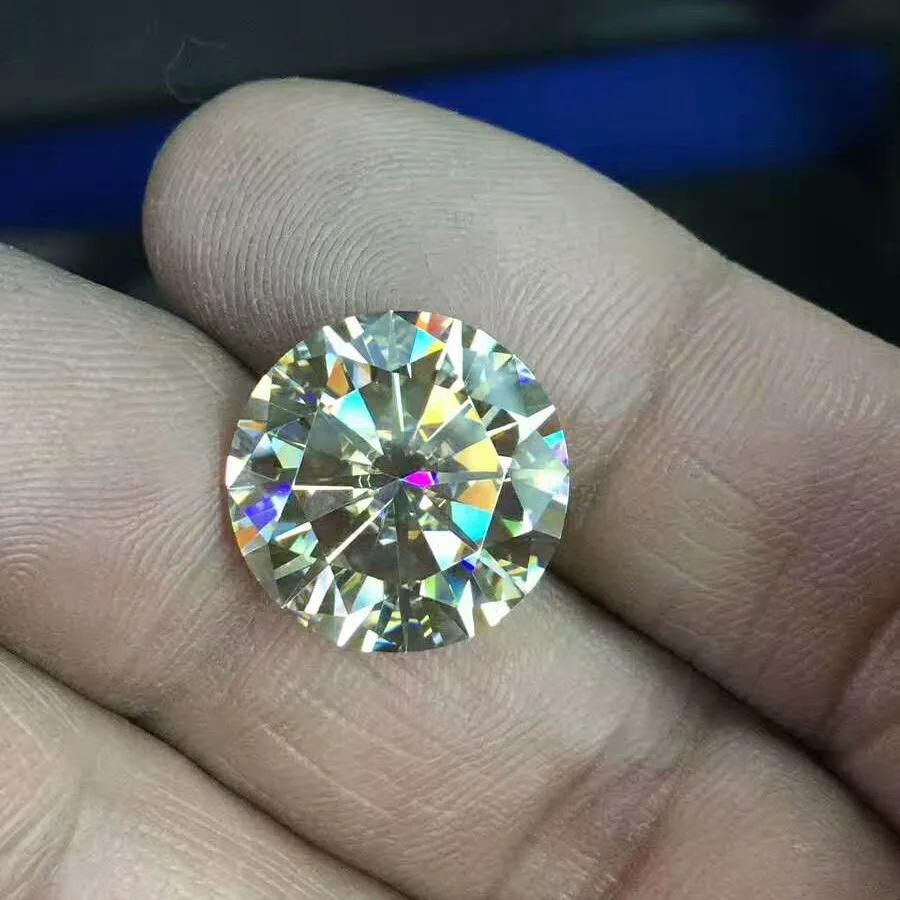 D Color Loose Mosanite Round Shape GRA Certificate Lab Grown Diamond  VVS1 Loose  Moissanite