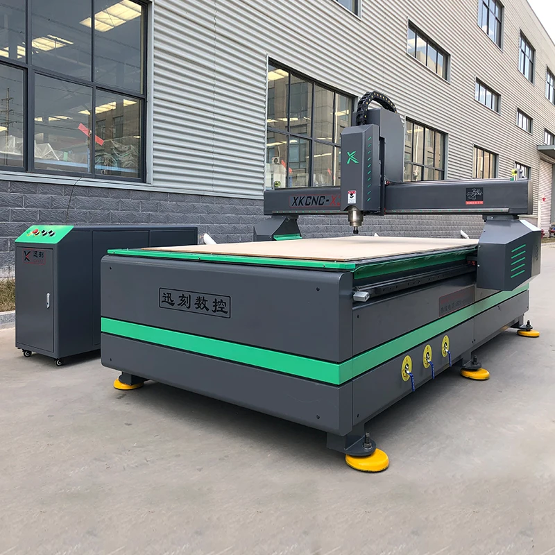 Xunke 1300*2500 мм станок для резки древесины cnc маршрутизатор 3 оси 1325 одиночный шпиндель 3D Деревообрабатывающий прибор