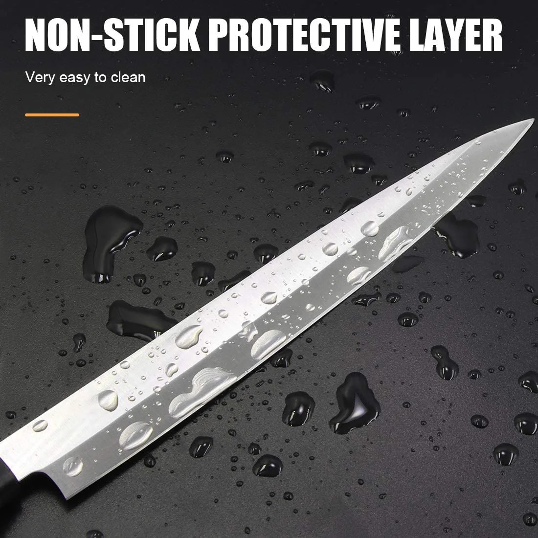 New Design 10 Inch Wooden Handle Stainless Steel Kitchen Customized Japanese sashimi Kitchen sushi Knife