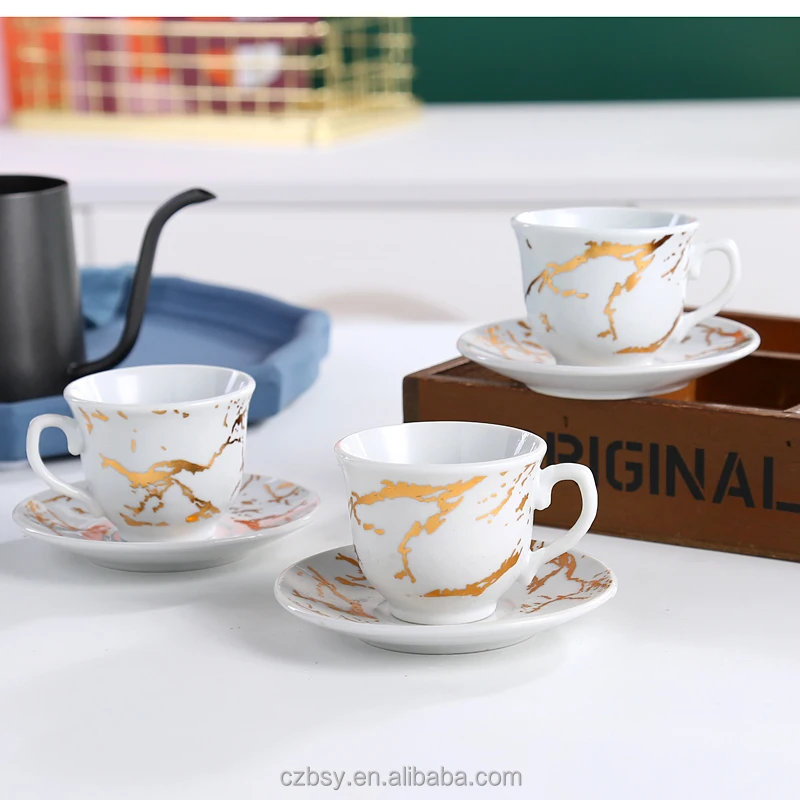 Casual arabic coffee set creative ceramic tea set ethiopia ceramic tea mug porcelain cup dish habesha coffee set traditional