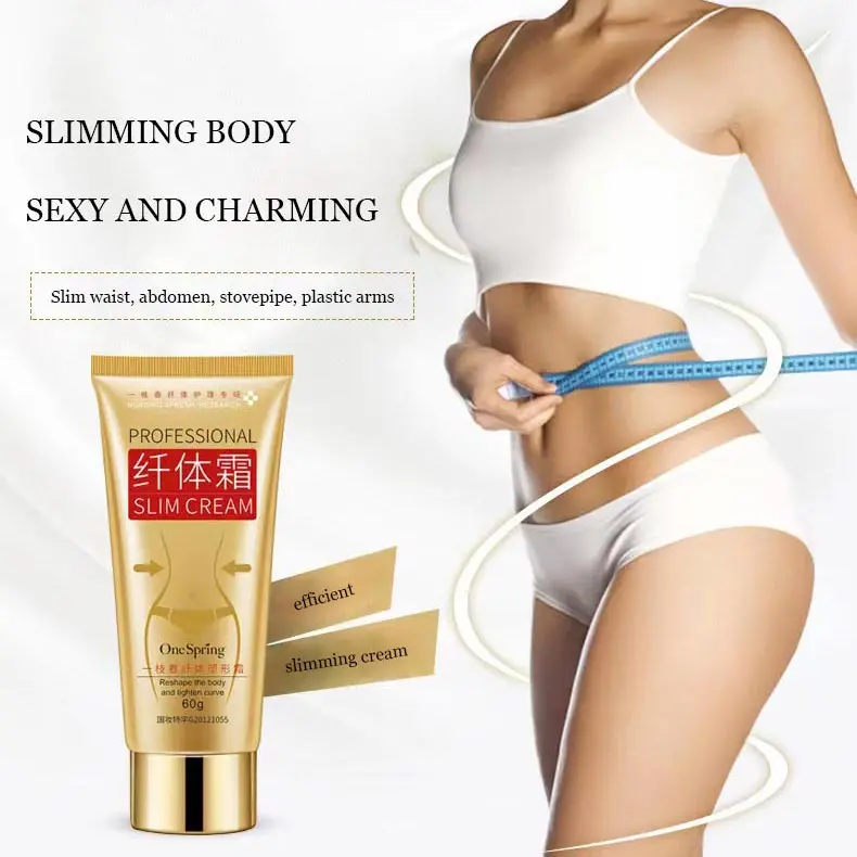 Private Label Custom Logo Natural Organic Body Weight Loss Belly Fat Burner Shaping Cellulite Burning Sweat Hot Slimming Cream