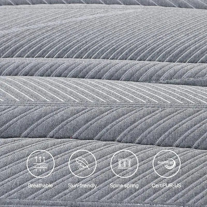 Aidi Hotel Mattresses King Queen Double Size Pillow Top Bonnell Pocket Spring Bed Latex Gel Memory Foam Mattress In A Box