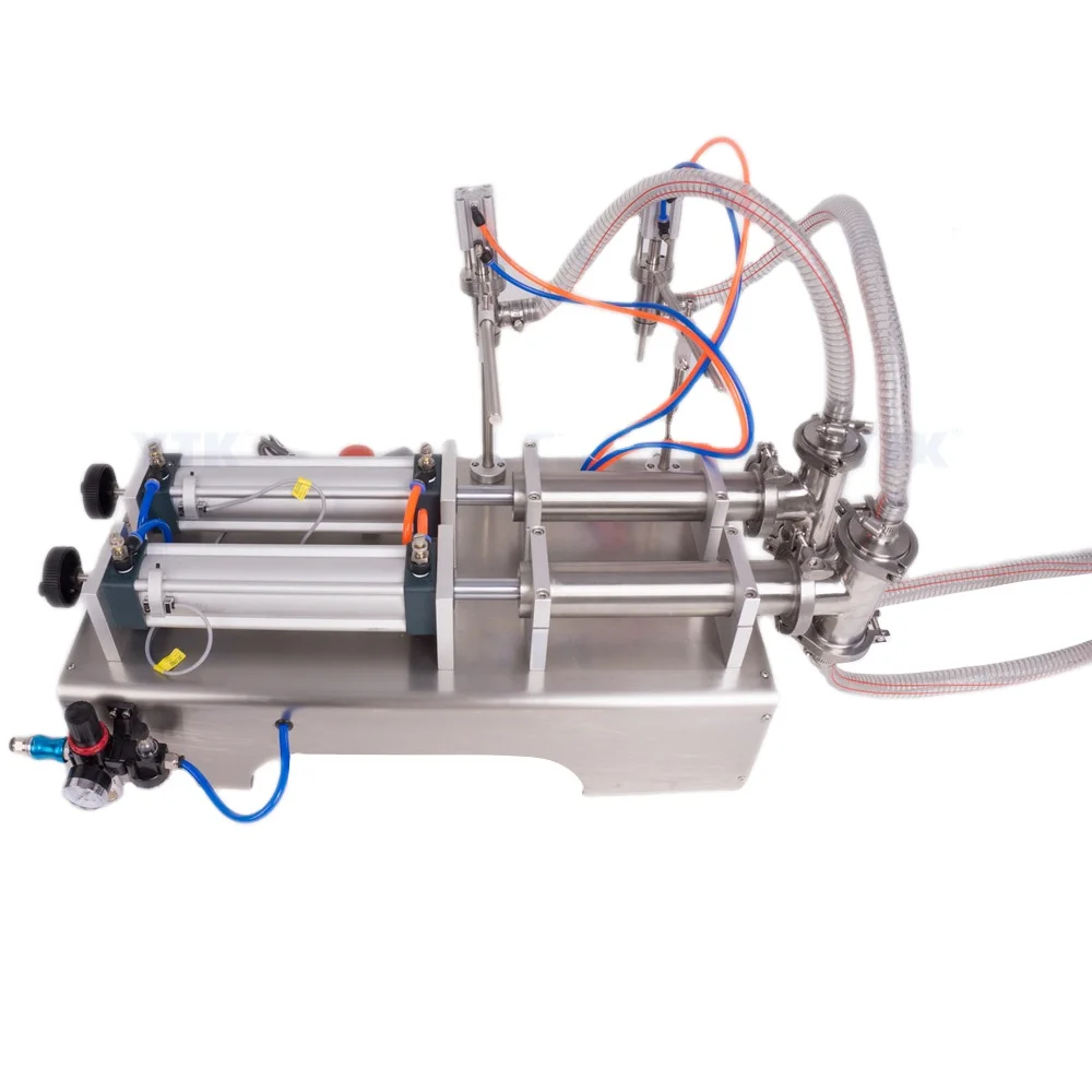 YASON YTK-G2WY 10-100ML Semi Automatic Chemical Wine Filling Machine Small Scale Bottle Mineral Water Filling Machine