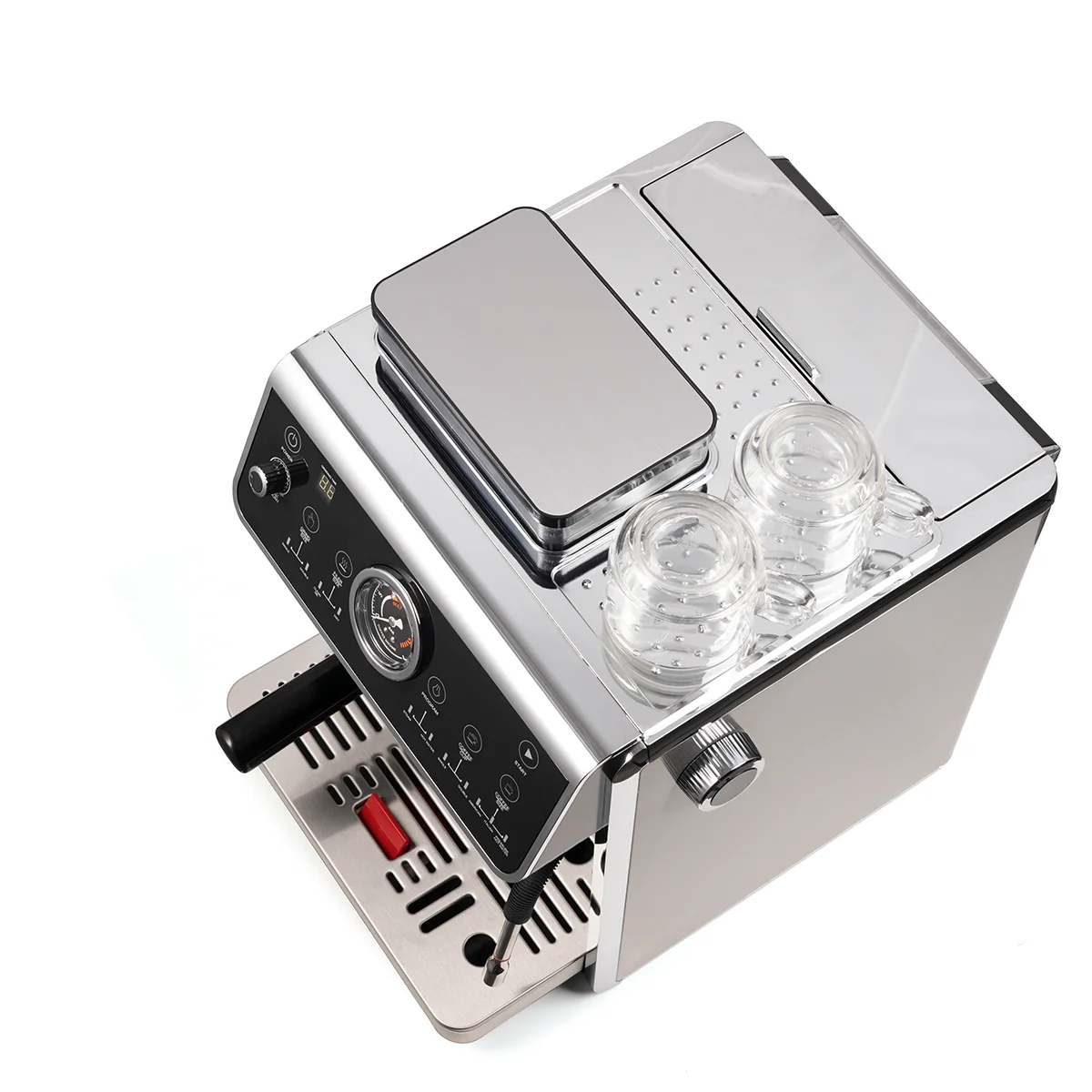 Commercial Household coffee machine Multi-function Coffee maker semi-automatic Espresso Machines With Grinder