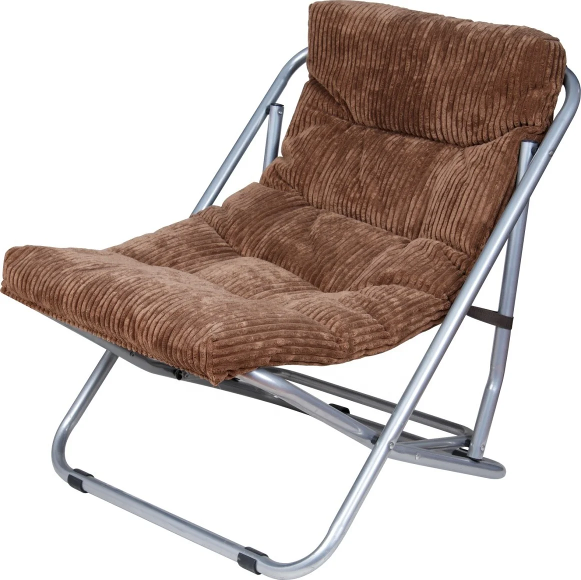 Factory wholesale custom leisure furniture outdoor indoor recliner Corduroy Beach Sun Chair