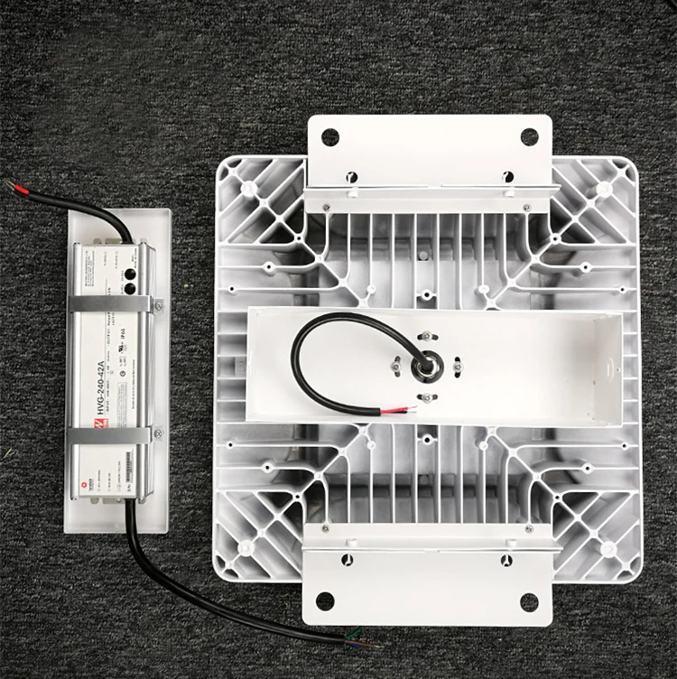 All aluminum die-casting SMD3030 MW Power Supply Waterproof IP65 50W  80W 100W  150W  Gas station  Led Canopy Light