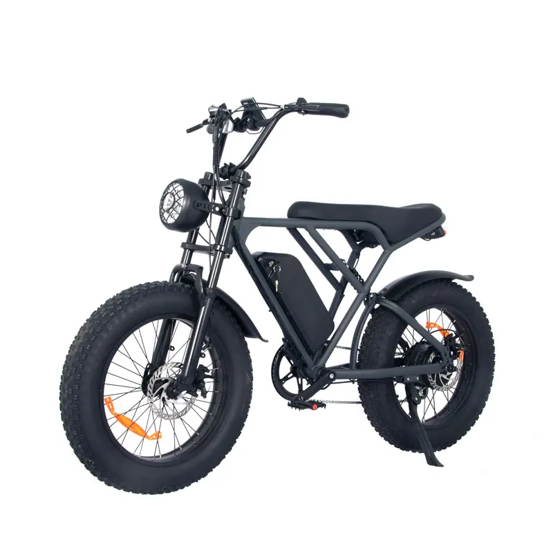 EZREAL Eu склад оптовая продажа 500 Вт Электрический гибридный велосипед горный со стальной рамой электрический с толстыми шинами для взрослых 48 В