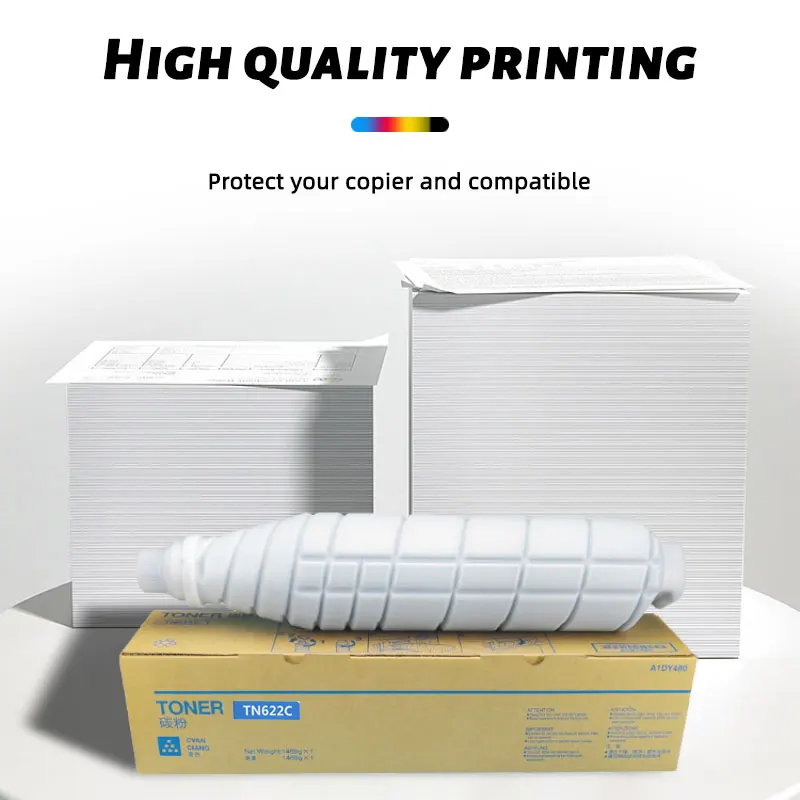 TN622 Compatible Toner Cartridges for Konica Minolta Bizhub PRESS C1085 1100 6085 6110