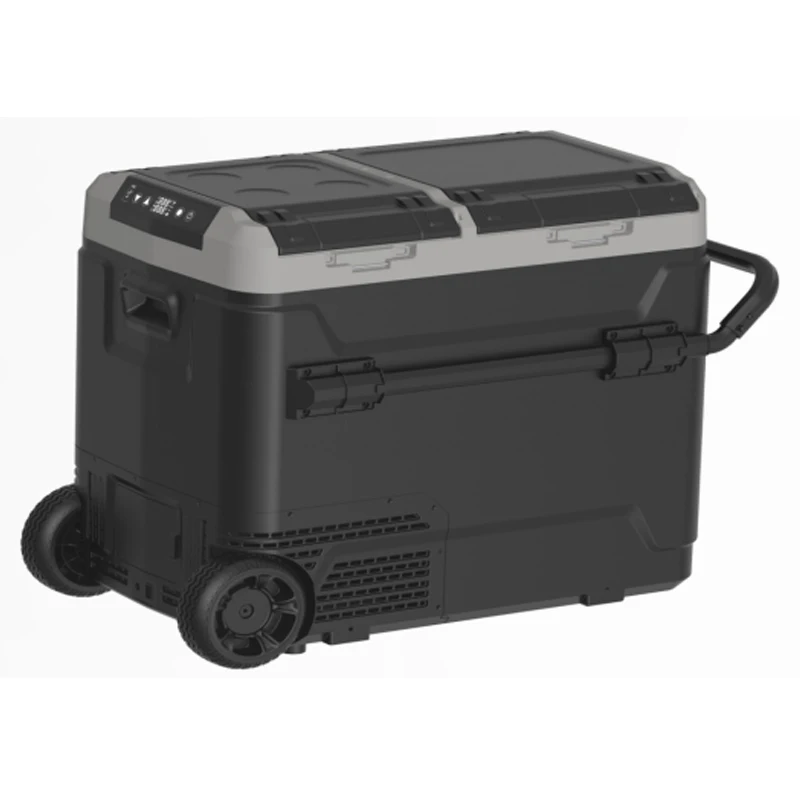 2022 new type solar car fridge for camping mini fridge 12V/24V car fridge 60litres