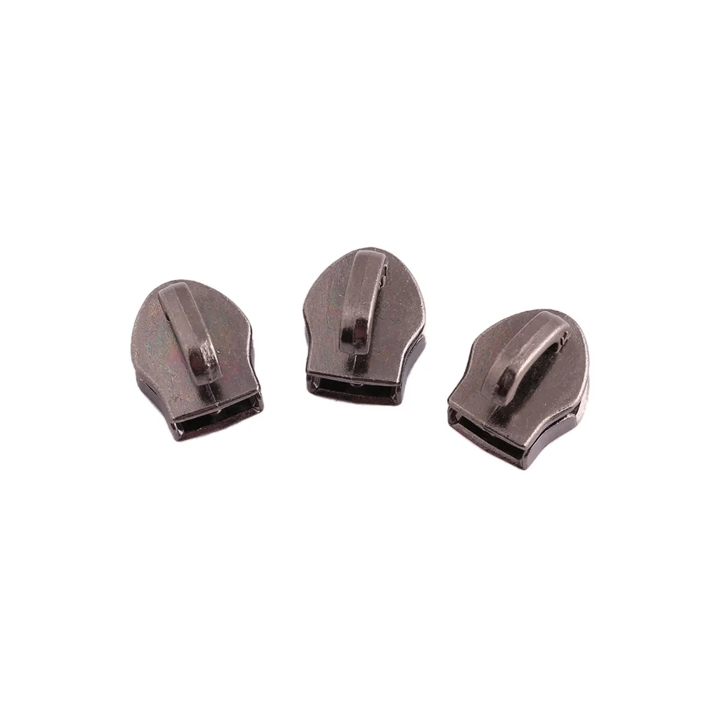 High Quality #8 #10 non lock zipper slider for bag reversible zipper slider