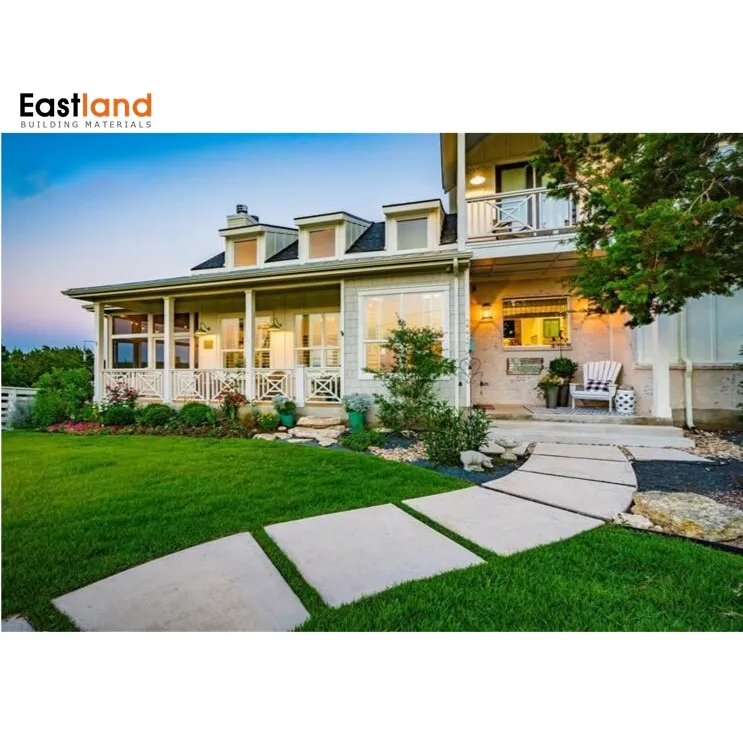 A New Type of Building With Steel Frame Prefabricated House, Building