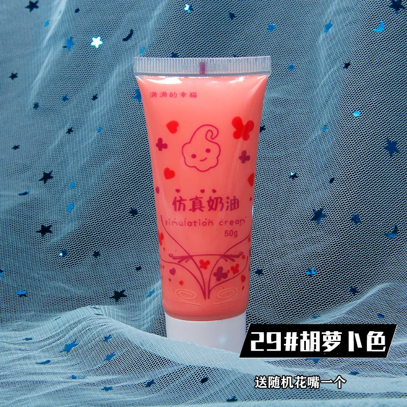 Super Hot Selling 32 Colors Diy Simulation Cream Glue Phone Case Decoration