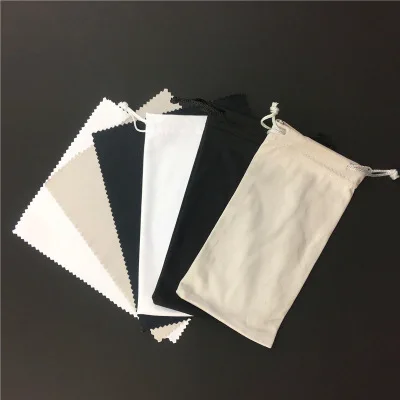 N1340 Sunglasses Cleaning Cloth 15*18cm Lens Cloth Wipes For Lens Glasses bag sunglasses case Eyewear Accessories custom logo