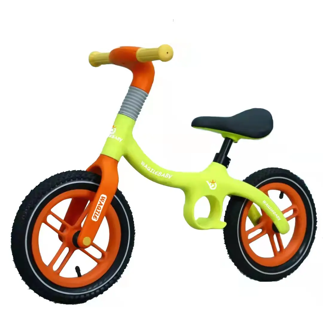 wholesale small walking bicycle Push Kids Balance Bike Bicicleta de Equilibrio Carbon MAG 12 inch running bike for Children