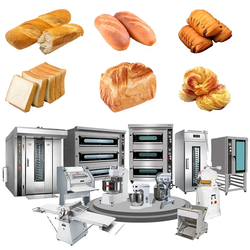 Commercial Industrial bread making machines bread line machine automatic bread maker machine