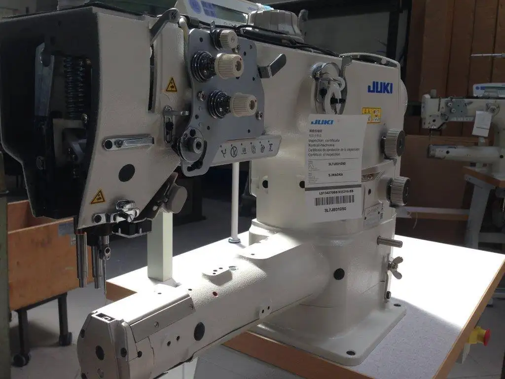 Japanese brand  Jukis LS-2342 series Cylinder Arm Walking Foot Machine - Expert efficiency and beautiful stitch quality
