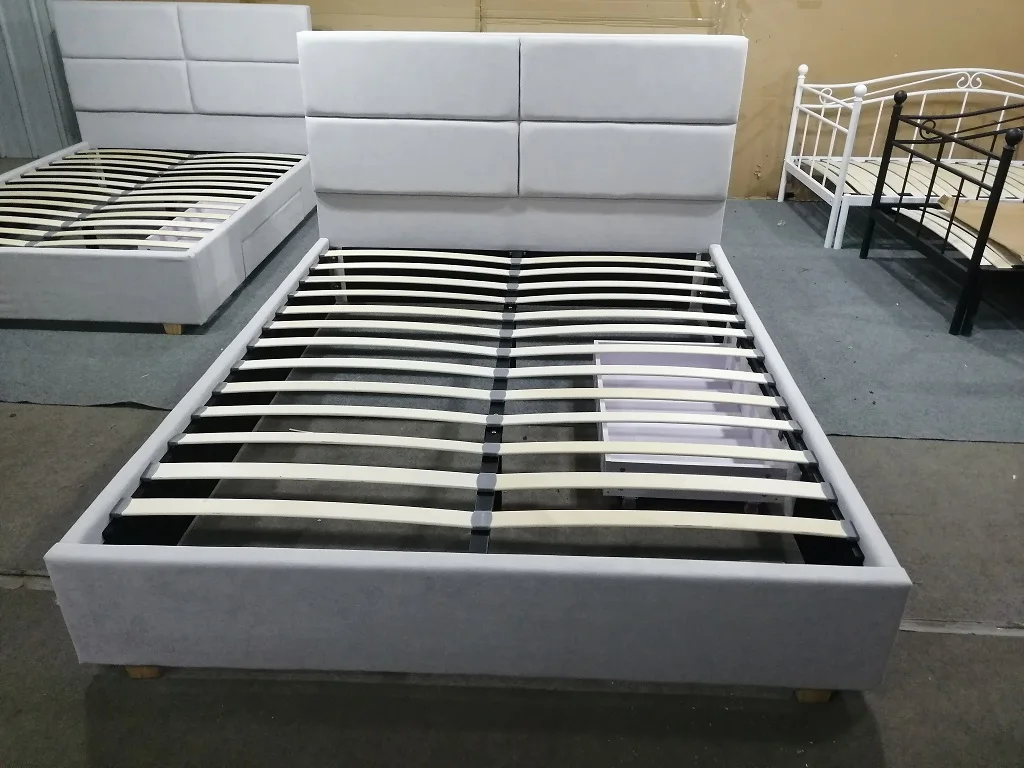 Hot sale cheap upholstered storage bed with drawers