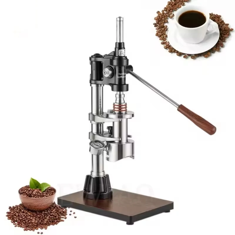 household commercial Manual Espresso Extraction Variable Pressure Lever Coffee Maker Hand Press Coffee Machine