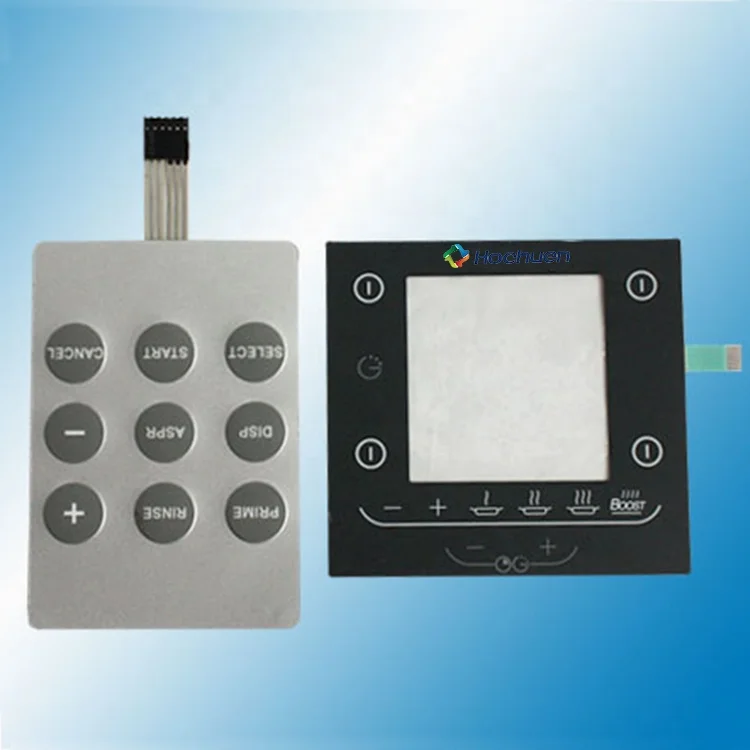 Custom Printed Waterproof Decal Printing Clear Matte Adhesive Label PET Plastic Embossed Sticker for Electronics Medical Part