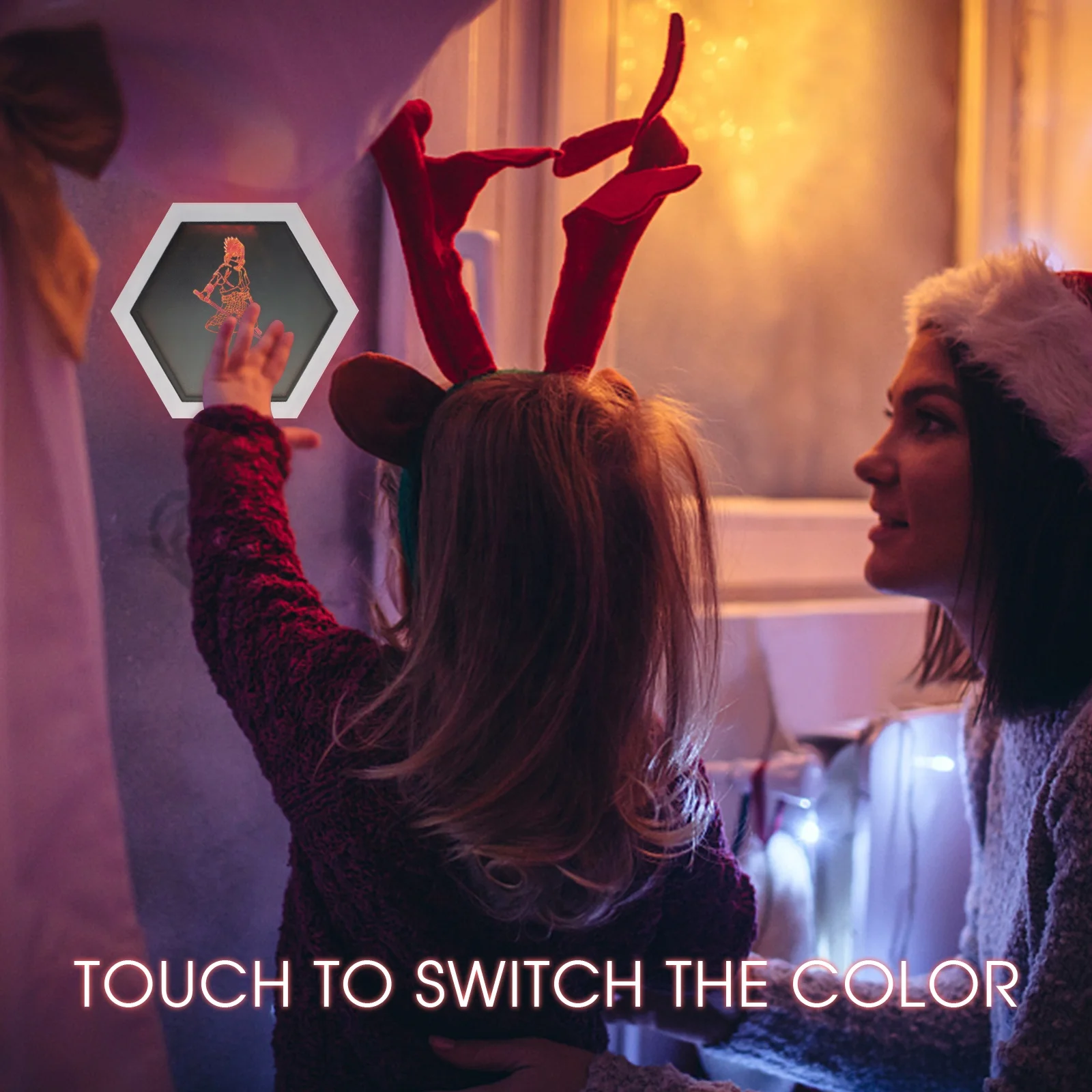 Dragon Ball Z Luffy Zoro Quantum light for Kid Bedroom Uzumaki toy Touch 7 Color Modular Hexagons Honeycomb Shape DIY Night Light