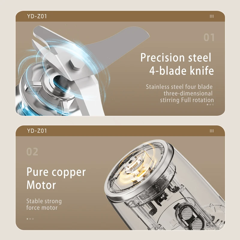 Plastic Household Grind Juicer Kitchen Equipment Ice Vegetable Chopper Blender and Mixer Electric Grinder