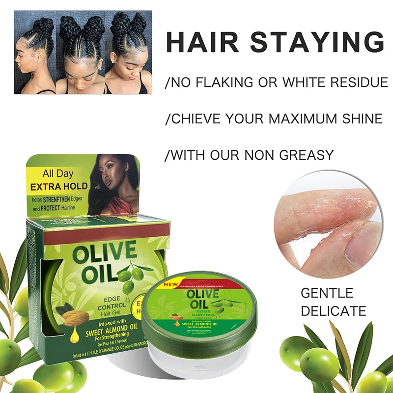 Natural Men Nitro Canada 360 Style Waves Control Pomades Moisturizing Gel Hair Styling Wax