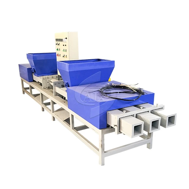 100*120mm sawdust block compress machine wood shavings block extruder wood pallet block making machine