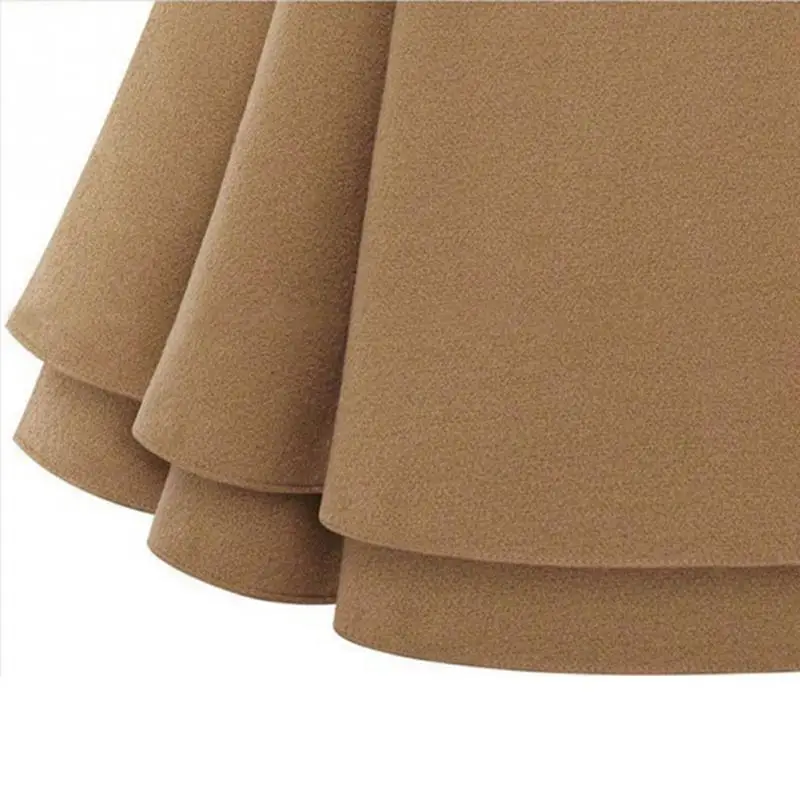 
Women Autumn And Winter Long Sleeve Lapel Collar Thicken Medium Length Coat S -Xxxl Fast Shipping 