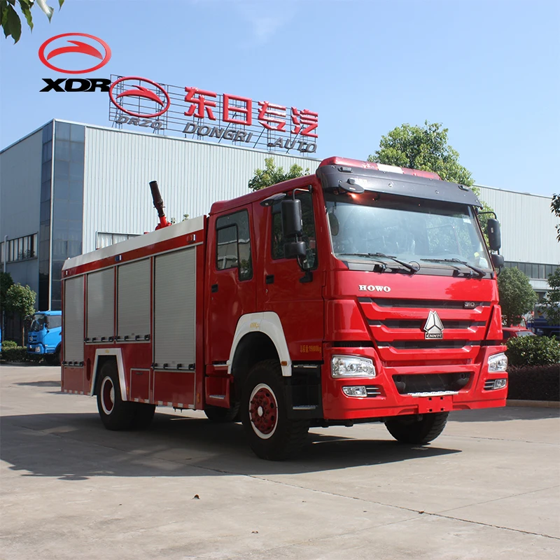 4*2 Airport Combined Dry Powder Foam Water Tanker Fire Fighting Engine Truck