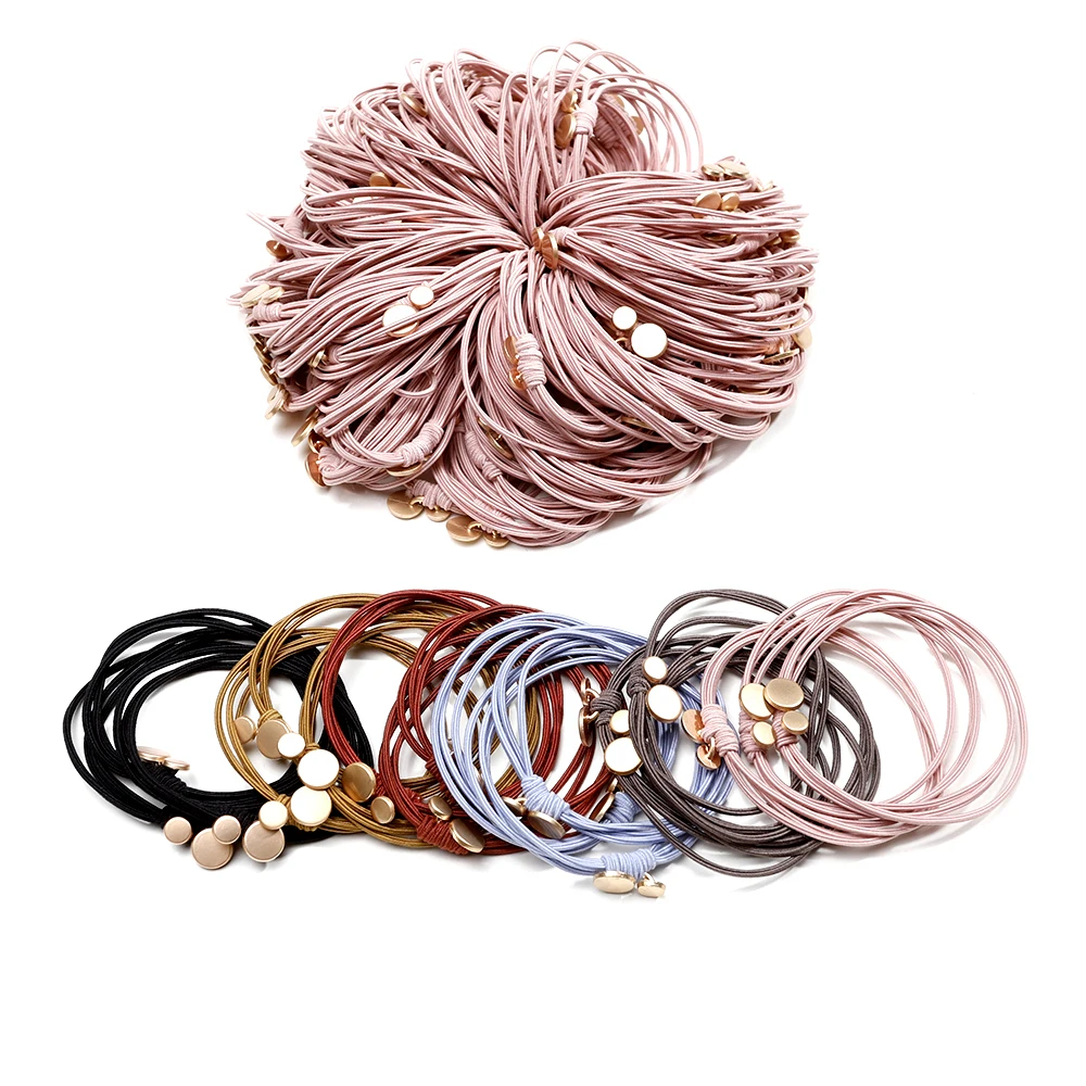 fashion Hot Sale elastic hair ties for women non-slip mickey mouse ears girls hair accessories