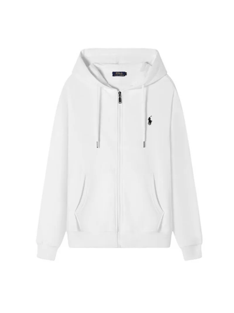 Поло мужское повседневное 100% хлопковое пальто весна осень толстовка с капюшоном вышитая оригинальная свободная флисовая ткань пуловер