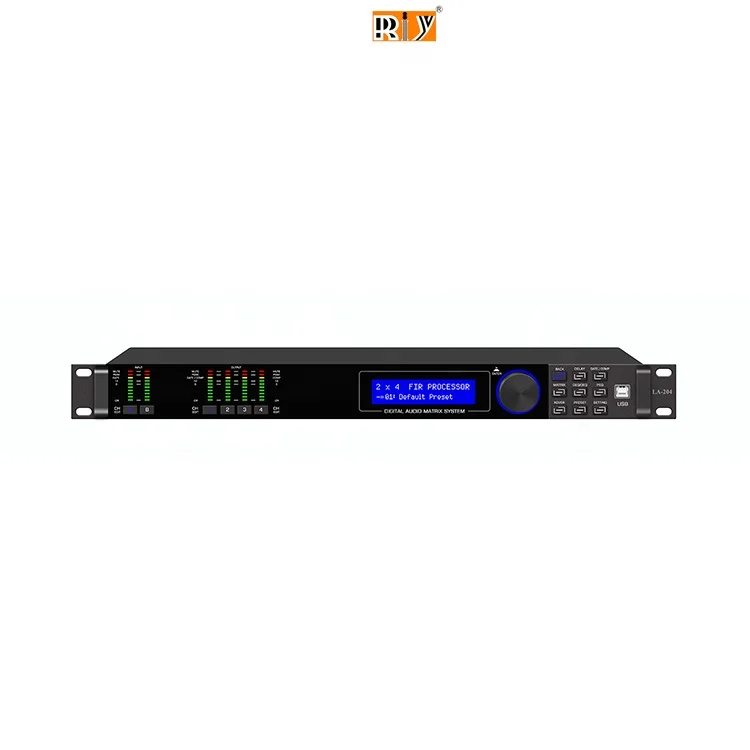 LA-204 Procesador De Audio DriveRack High Peromance 2 в 4 из DSP аудиопроцессор