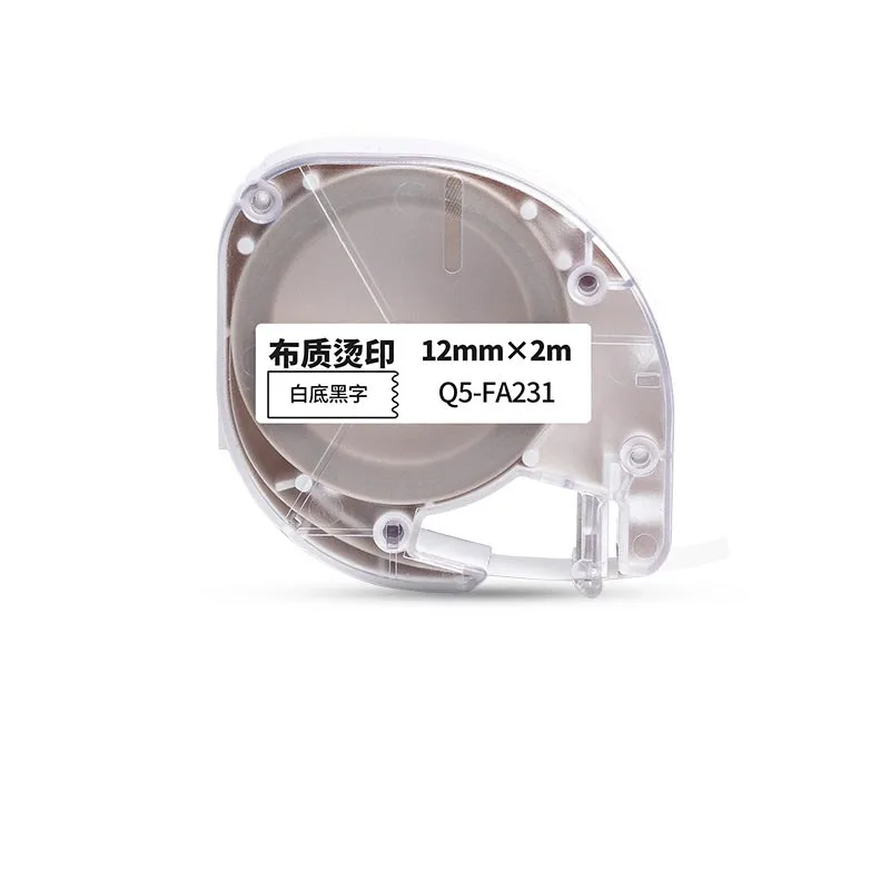 Атласные ленты для этикеток для Phomemo P12 P12 Pro Label Maker Dymo LetraTag серии Label Maker черный по белому