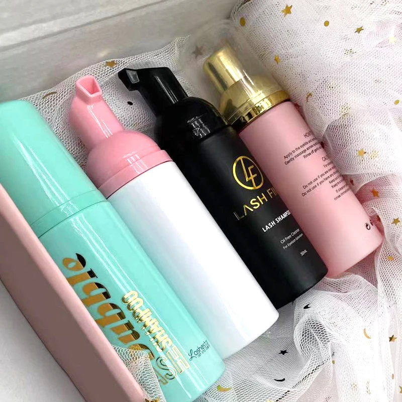 OEM/ODM Eyelash Extension Cleanser Eyelash Extension Shampoo Eyelash Extension Foam Eyelid Cleanser Lash Shampoo