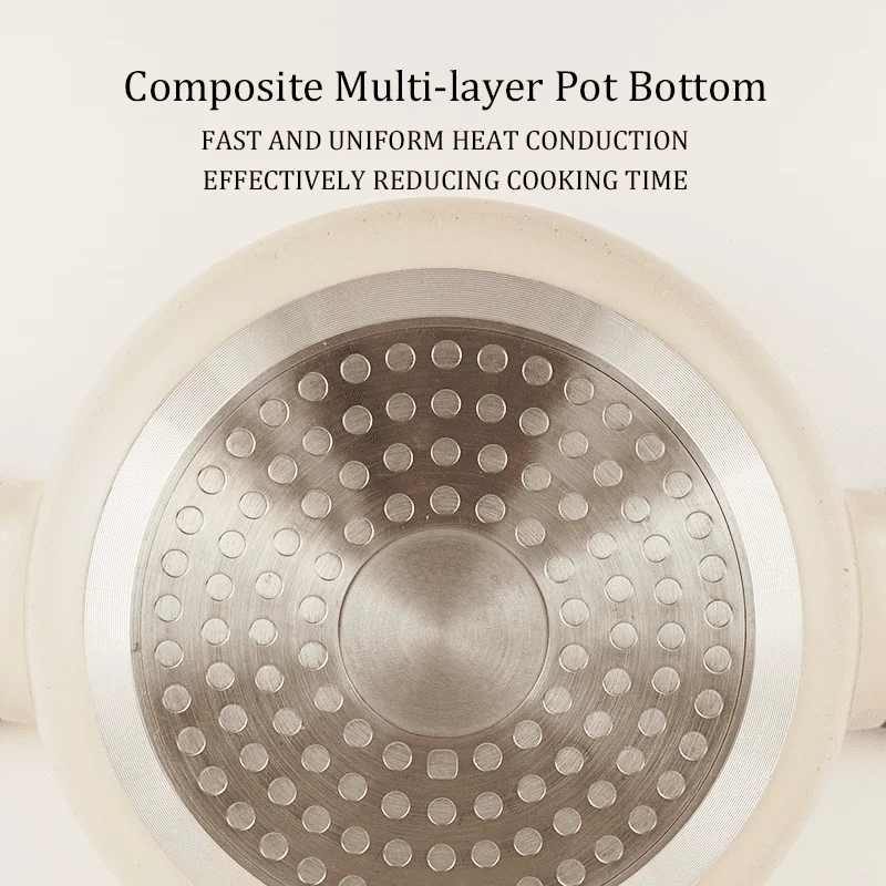 High Quality Aluminium 20cm Kitchenware Sauce Pan Non Stick Cheap Non Stick Cookware Pots Wholesale OEM ODM