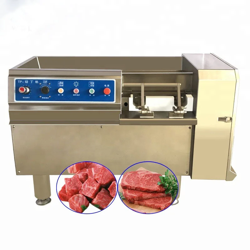 Industrial Automatic beef dicer meat cube cutting machine chicken meat cube dicing machine