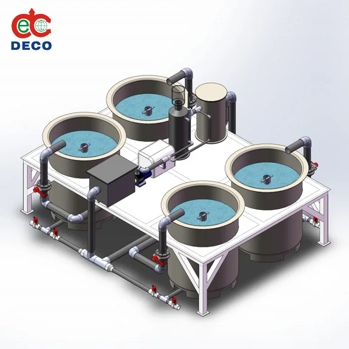 
high density indoor ras full fish grow equipment system, shrimp farm growing system 