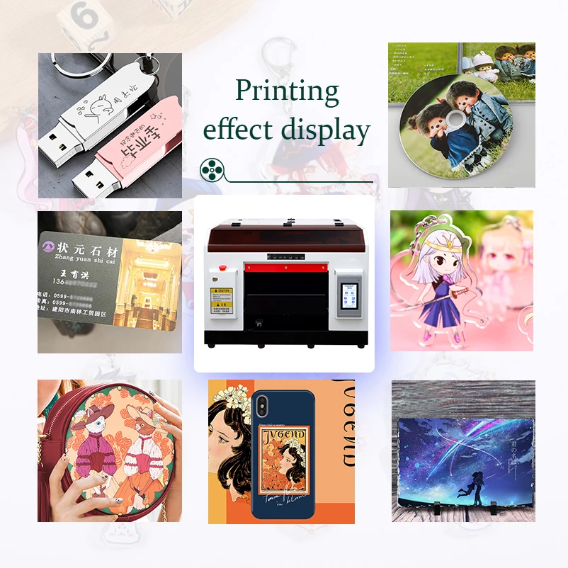 Best Selling Epsoml 1800 Dtf Pilem Sablon Printing Uv Flatbed Printer For Cds