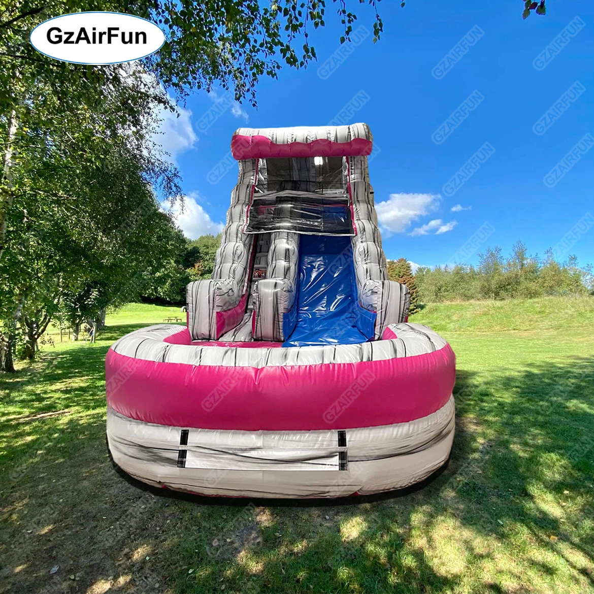 Family backyard adult inflatable water slide kids inflatable slide for sale
