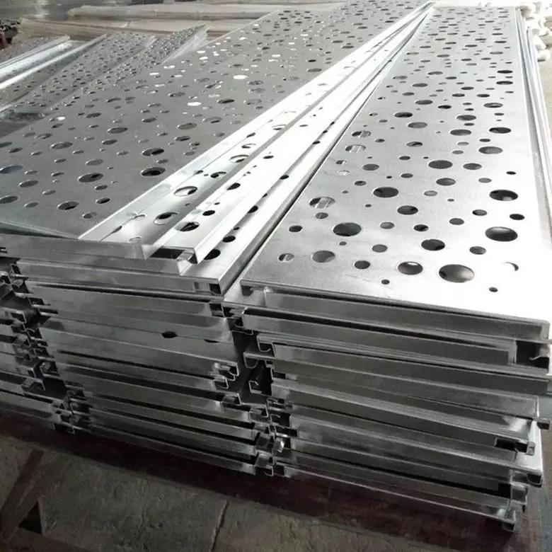 Fire Resistant Interior Decorative Wall Panels With Perforated Aluminum Veneer and Wooden Outer Cladding Options